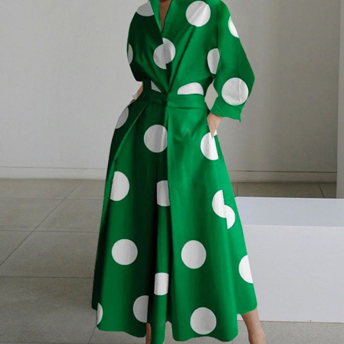 Viveka Collared Maxi Shirt Dress 11